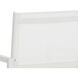 Merano White Outdoor Dining Armchair, Set Of 2